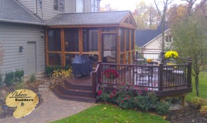 Clarkston MI Porch Builder Trex Transcends Custom Railing