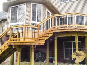 Brandon Twp MI Porch Builder Trex Transcends Cedar Porch