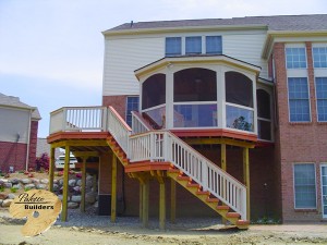 Independence Twp MI Porch Builder Trex Transcends Cedar Porch