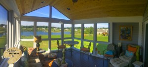 Clarkston MI Porch Builder Trex Transcends Glass Windows